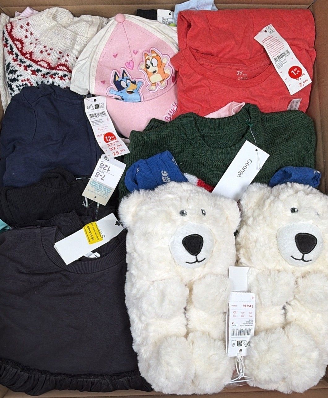 Cream Kids' Clothing Mix