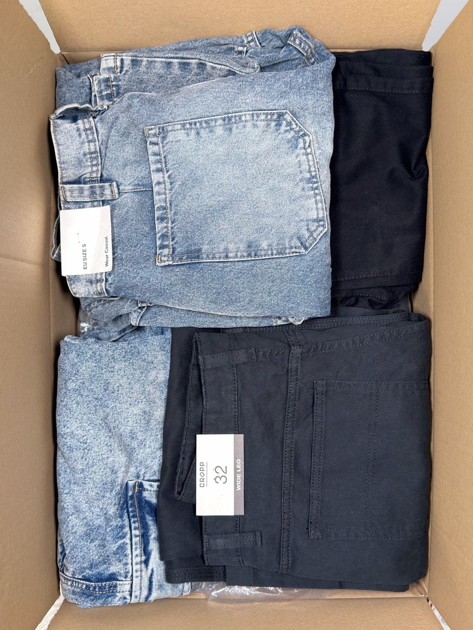 Men’s trousers from European retailers