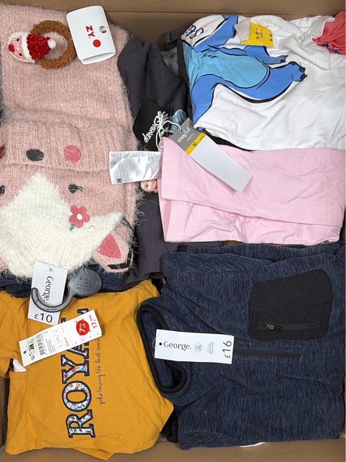 Cream Kids' Clothing Mix