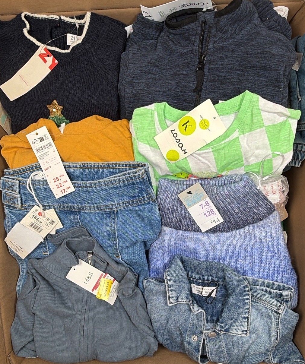 Cream Kids' Clothing Mix