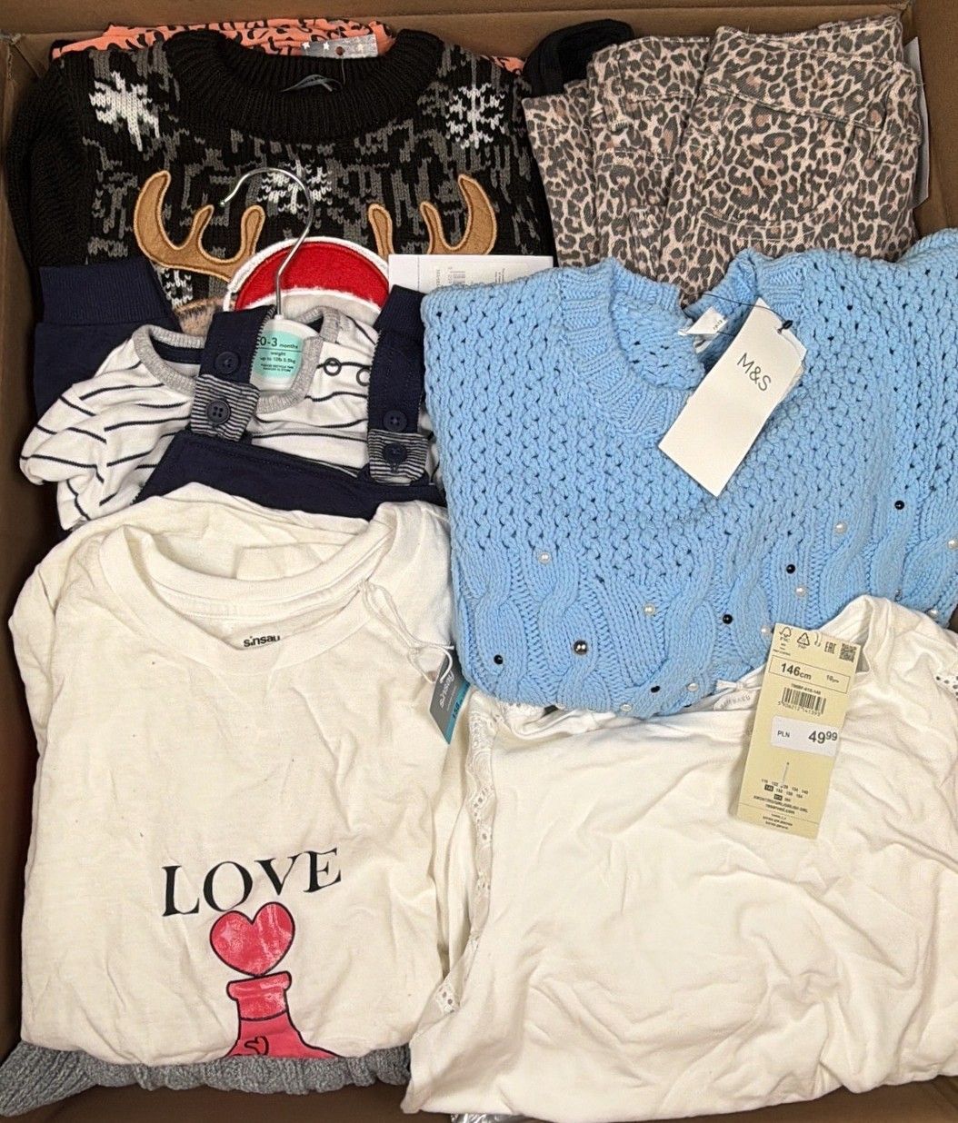 Cream Kids' Clothing Mix