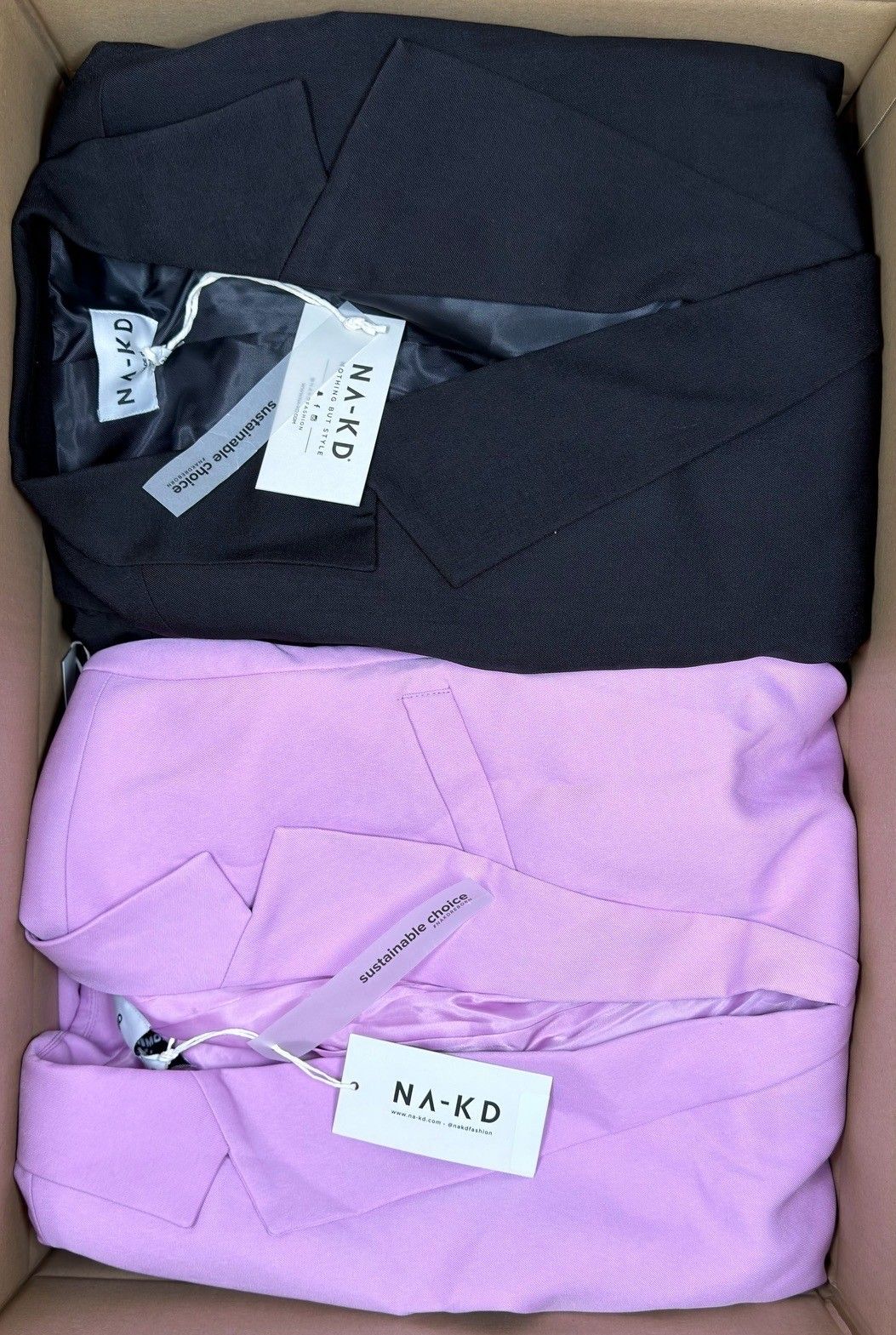 NA-KD Women's blazer and trousers set