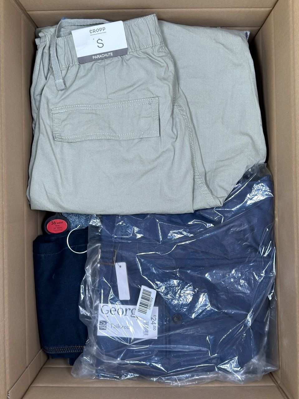 Men’s trousers from European retailers