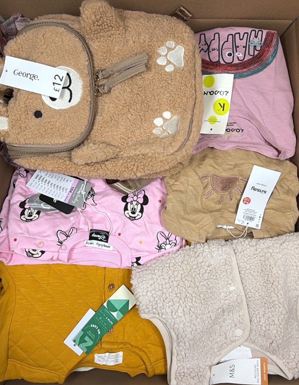 Cream Kids' Clothing Mix