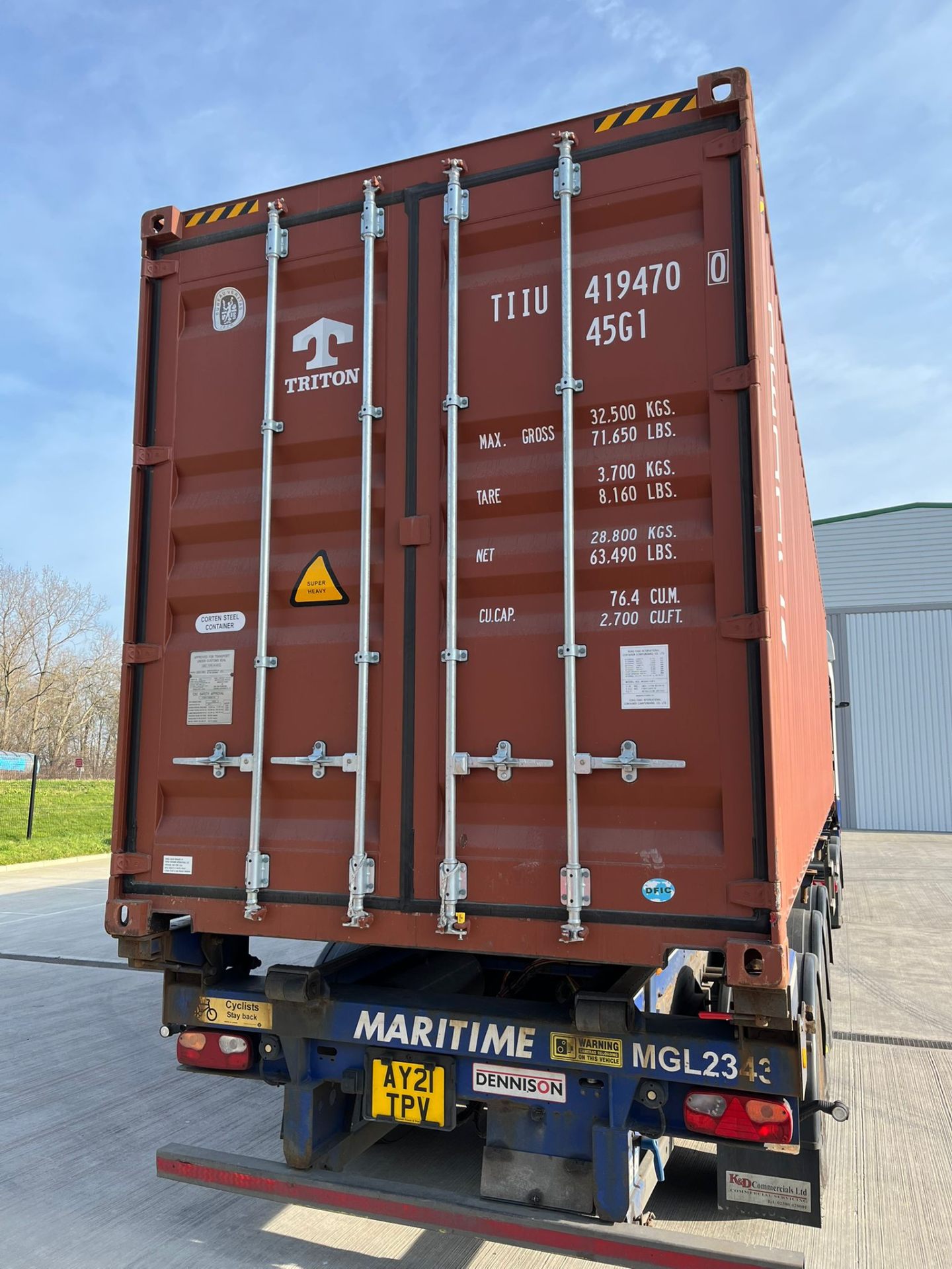 40-Fuß-Container – LPP-Group-Mix, Qualität A, ca. 14 Tonnen